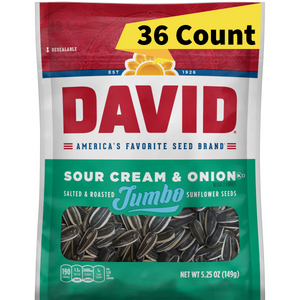 David's Sunflower Seeds Sour Cream & Onion 5.25 Oz