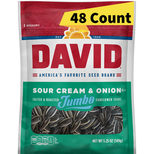 David's Sunflower Seeds Sour Cream & Onion 5.25 Oz