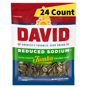 David's Sunflower Seeds Reduced Sodium 5.25 Oz