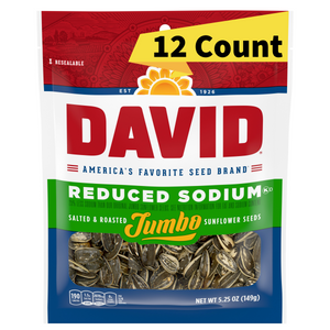 David's Sunflower Seeds Reduced Sodium 5.25 Oz